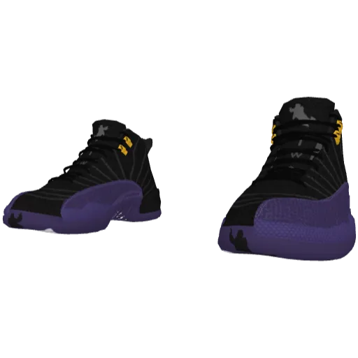 Фиолетовые высокие кроссовки Flow