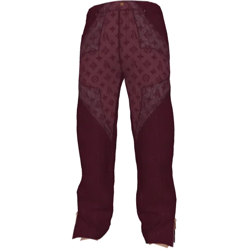 Красные штаны LA (Luminoforo)