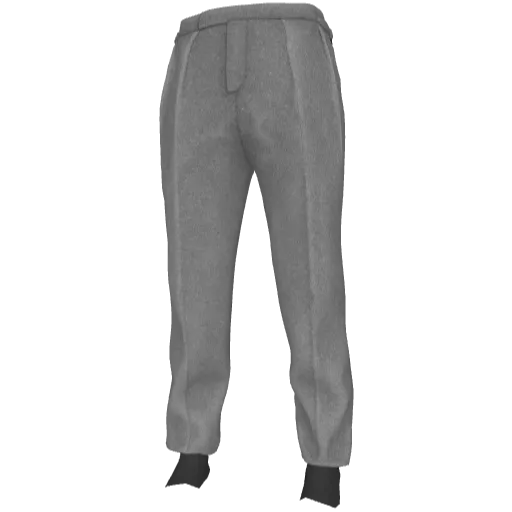 Серые строгие штаны