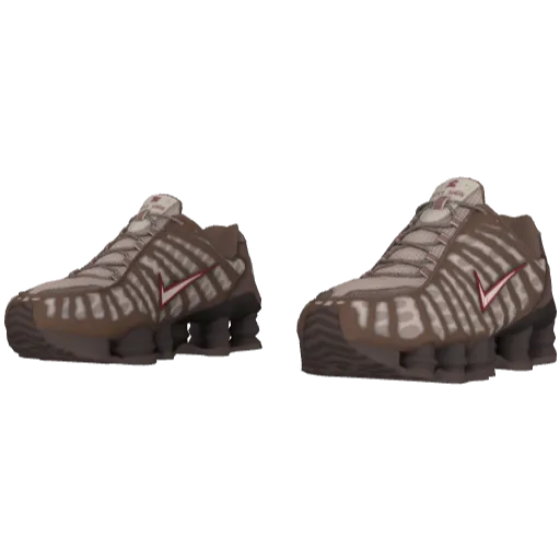 Nike Shox - Черно-розовый (9)