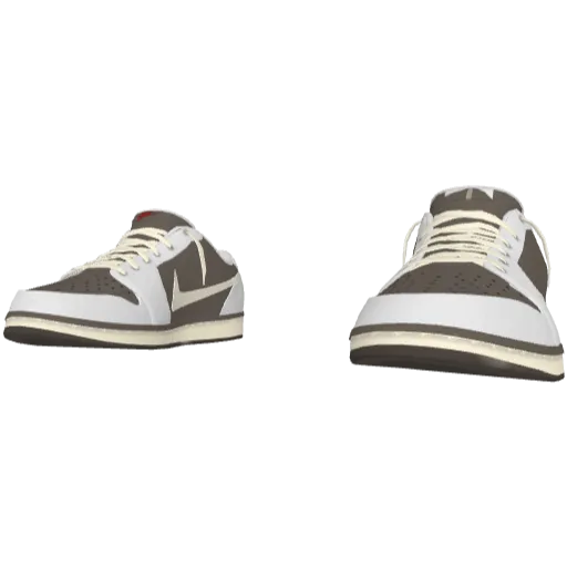 Бежевые кроссовки Nice Reverse Swoosh