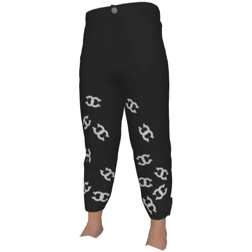 Черные штаны Chenel