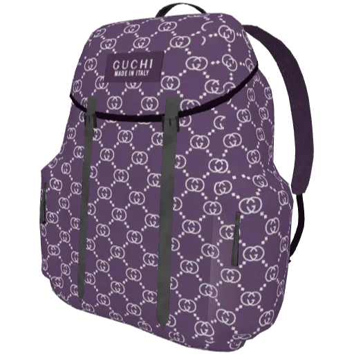 Фиолетовый рюкзак Guchi