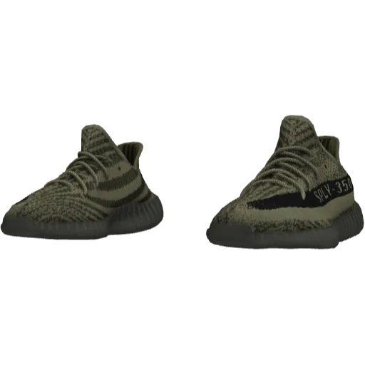 Зеленые кроссовки Adibas Ez Boost 350