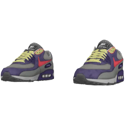 Желто-лиловые кроссовки Flow Max