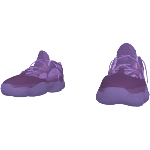 Фиолетовые кроссовки Abibas 900