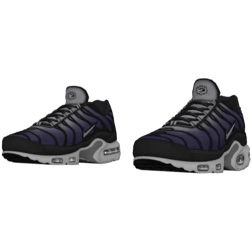 Кроссовки Nike TN - Черно-красный (15)