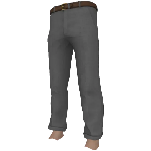 Серые строгие штаны