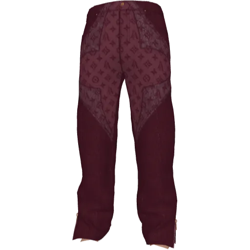 Красные штаны LA