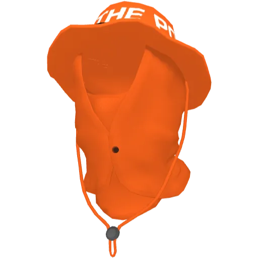 Красная панама FTP с маской