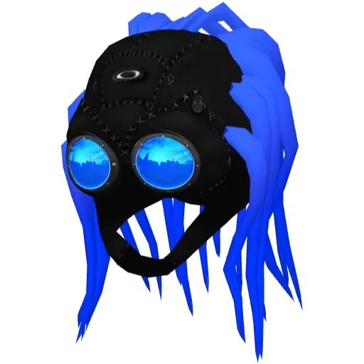 Синяя маска Meduza Okey
