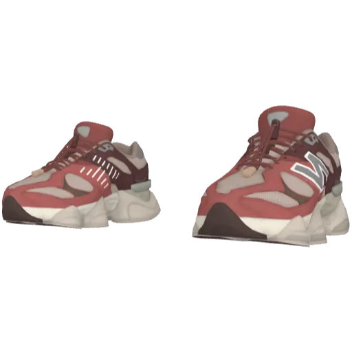 Красные кроссовки NB