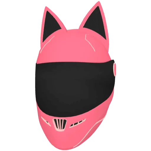 Розовый с белым шлем (Luminoforo)