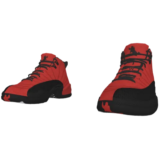 Красные высокие кроссовки Flow