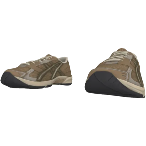 Светло-оричневые кроссовки Asic