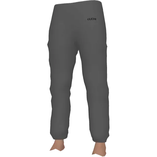 Серые cпортивные штаны Guchi