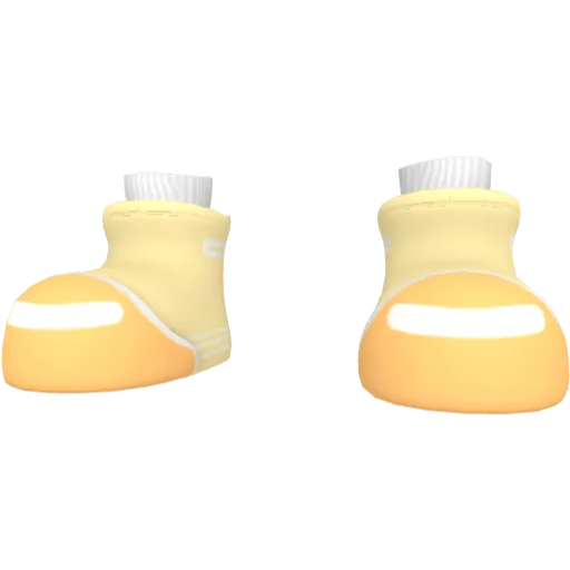 Желтые большие ботинки