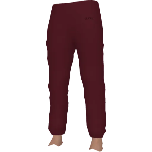 Красные cпортивные штаны Guchi