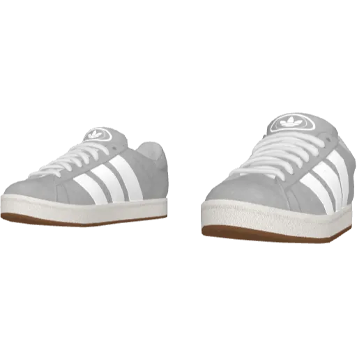 Светло-серые кроссовки Abibas