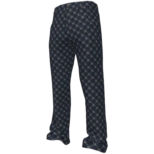 Синие штаны Guchi