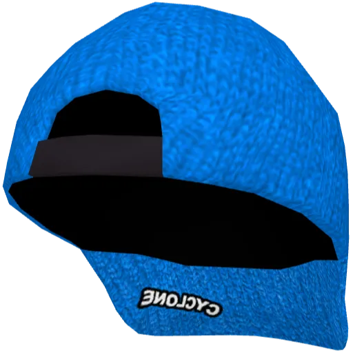 Голубая кепка Cyclone (назад)