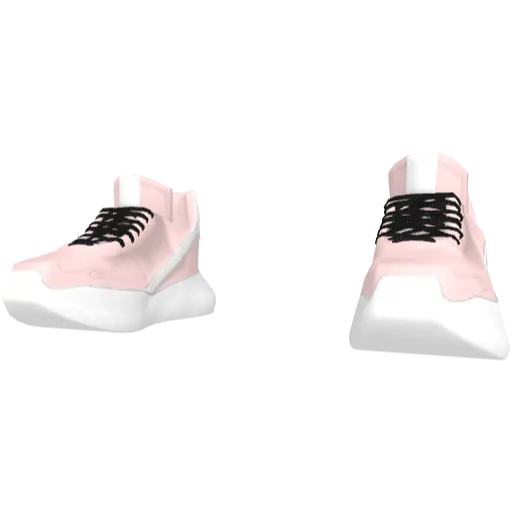 Розовые кроссовки Rick Onens