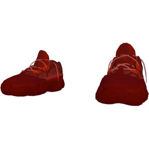 Красные кроссовки Abibas 900
