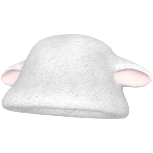 Белая панамка овечка