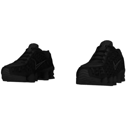 Черные кроссовки Nice Shoks