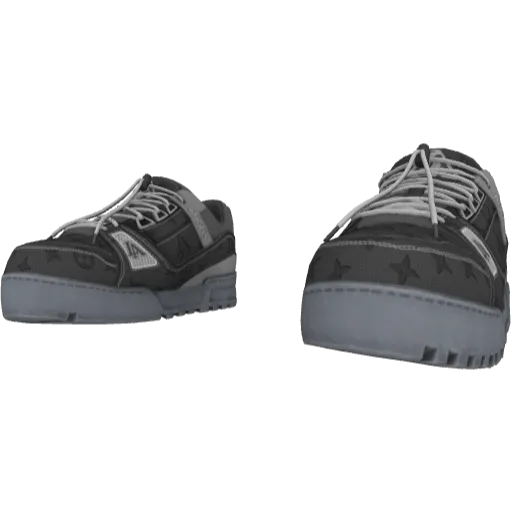 Серые кроссовки LA