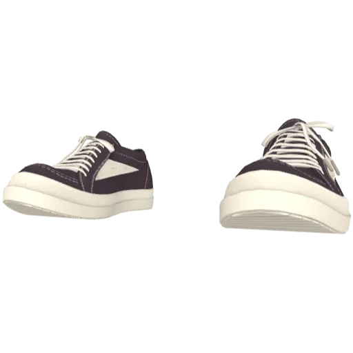 Темно-фиолетовые кеды Rick Onens Low