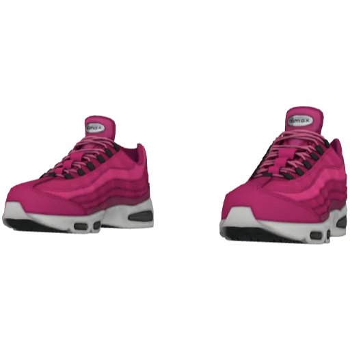 Розовые кроссовки Nice Flow Max 95