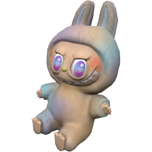 Фейд Лабубу на плечо