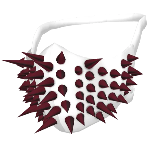 Белая маска с шипами (Luminoforo)