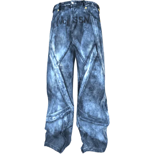 Темно-синие джинсы SSN