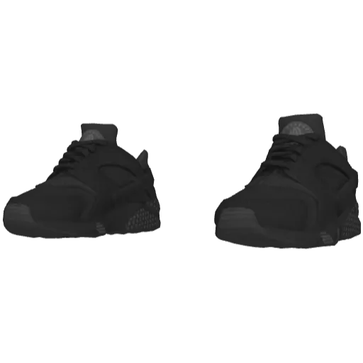 Черные кроссовки Huagachi