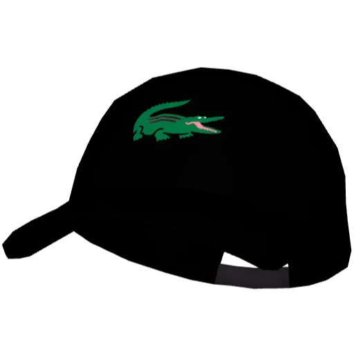 Чёрная кепка Lacostie