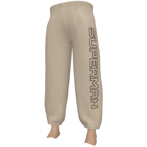 Бежевые штаны Superman