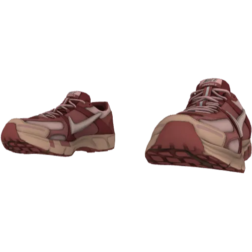 Бордовые кроссовки Nice