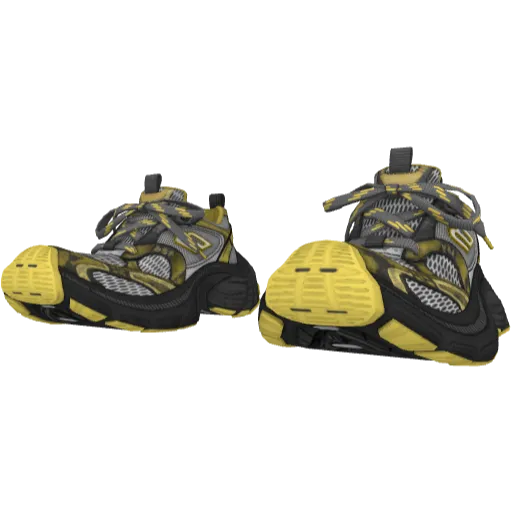 Черно-желтые кроссовки Balemciaga 10XL