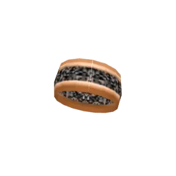 Бронзовое кольцо с полоской