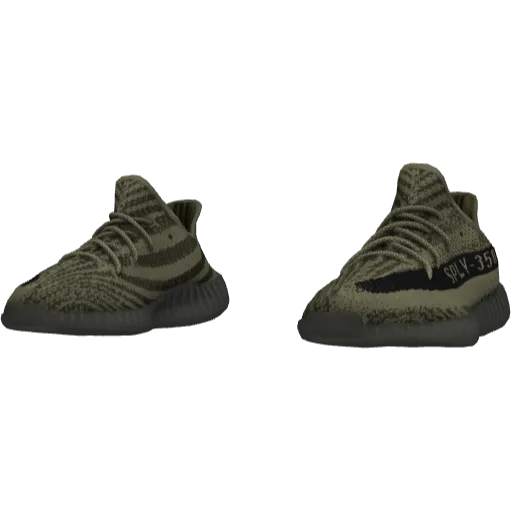 Зеленые кроссовки Adibas Ez Boost 350