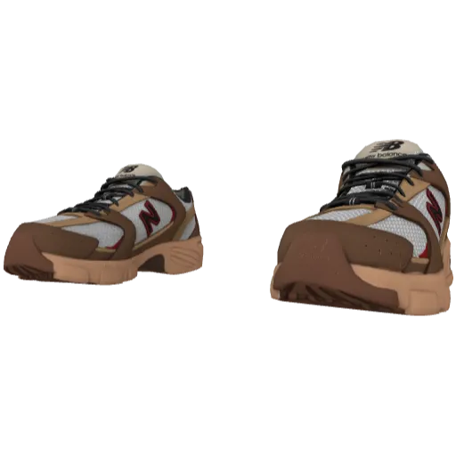 Коричневые кроссовки Uew Balance 530