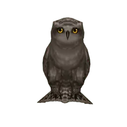 Светло-серая сова