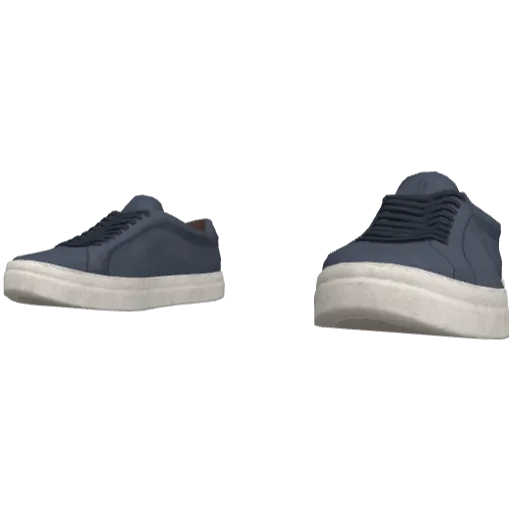 Синие классические кеды