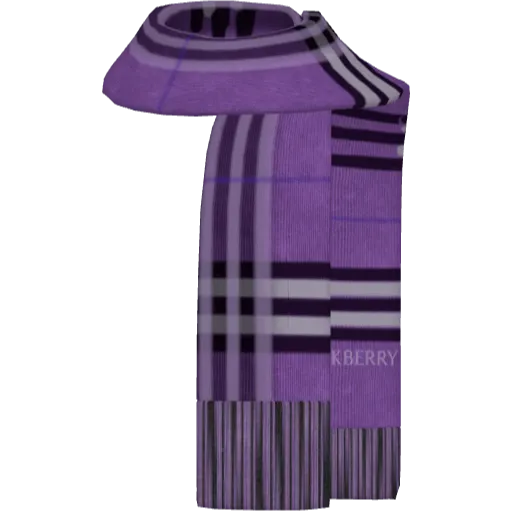 Фиолетовый шарф Blackberry