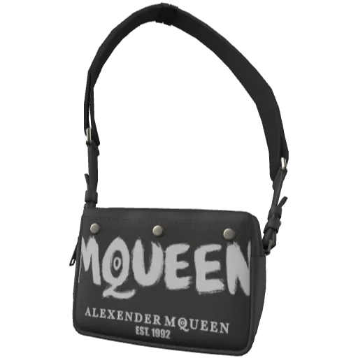 Черная сумка MQUEEN через плечо
