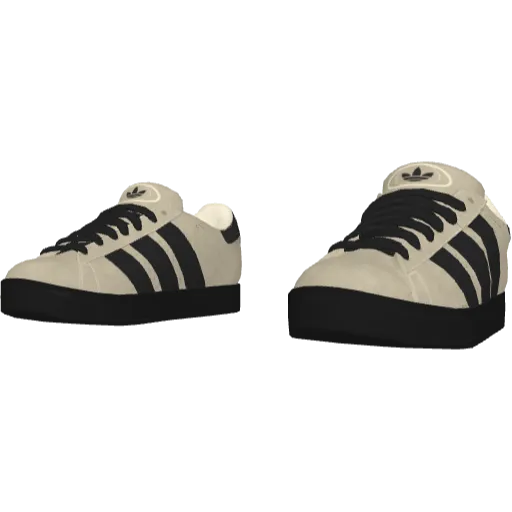 Бежево-черные кроссовки Abibas