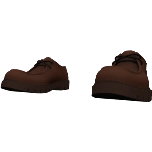 Рыжие кожаные туфли