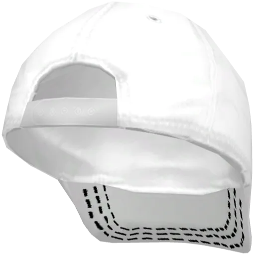 Белая кепка I <3 Hot Bebra (Обратная)